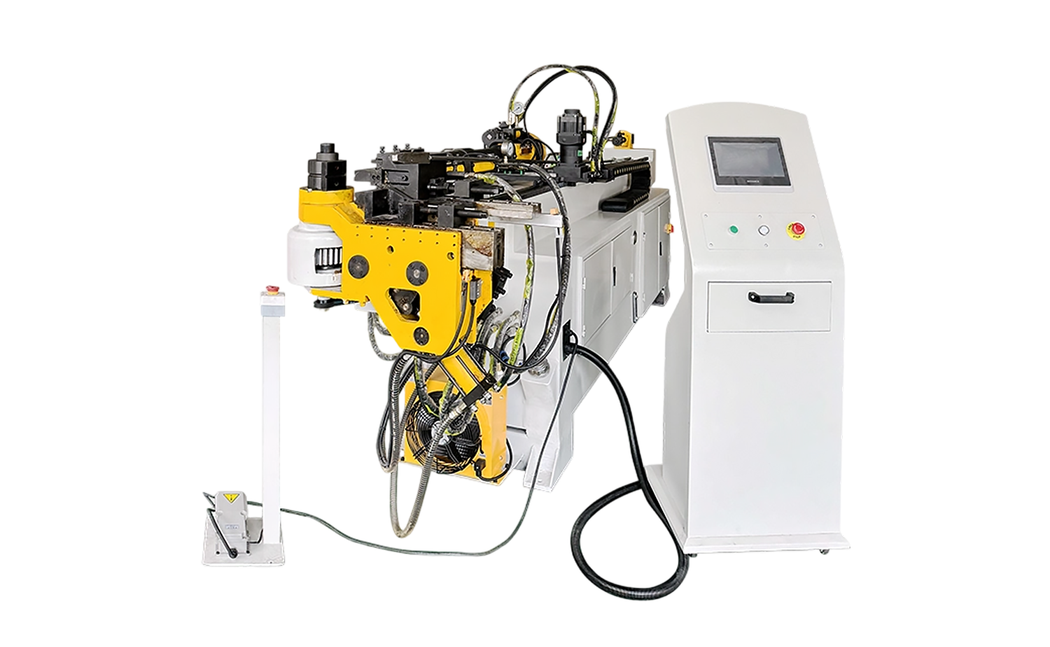 Macchina piegatubi completamente automatica serie CNC S con funzione di simulazione opzionale