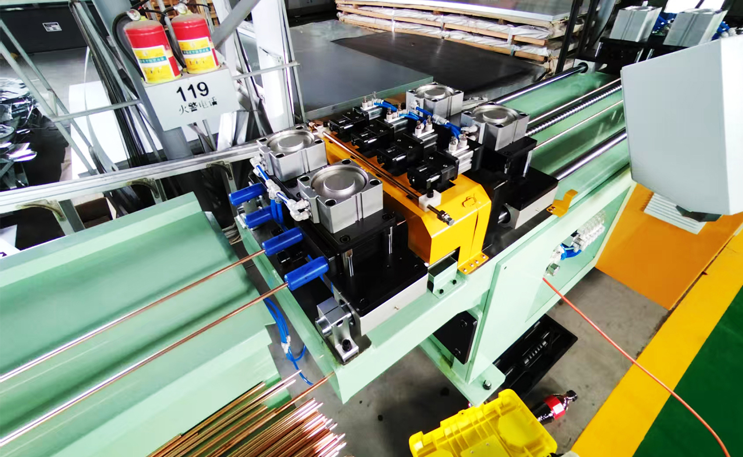 Macchina da taglio automatica senza trucioli per raddrizzare tubi SC-4-1000A