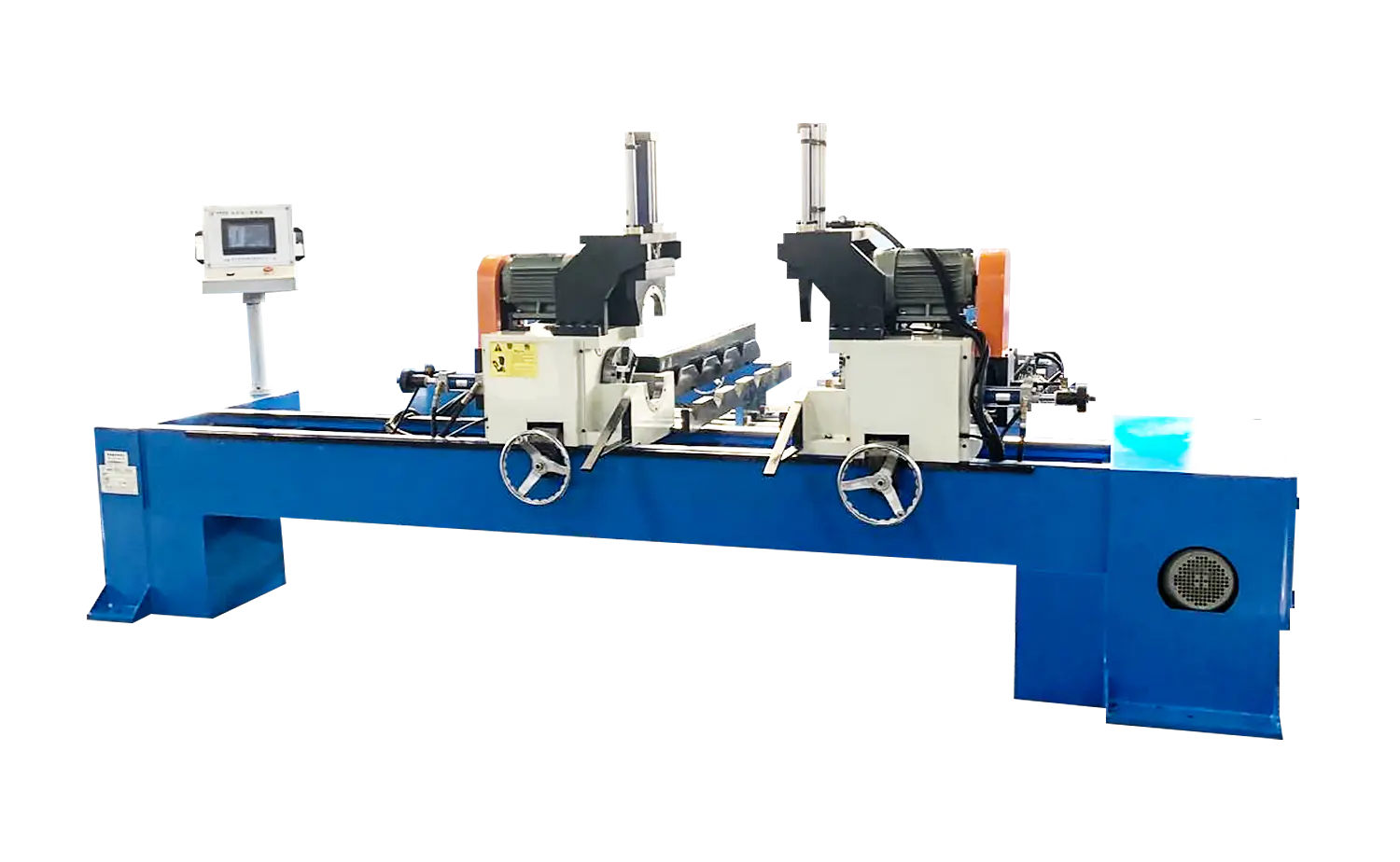 Smussatrice semiautomatica per tubi a doppia testa ad alta velocità serie DEF SM