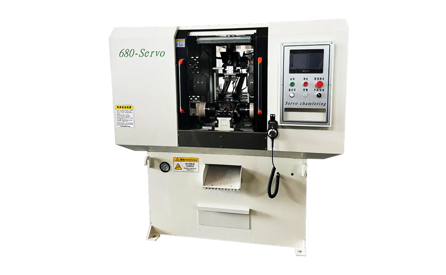 Smussatrice per tubi a doppia testa con servo velocità veloce serie DEF680CNC