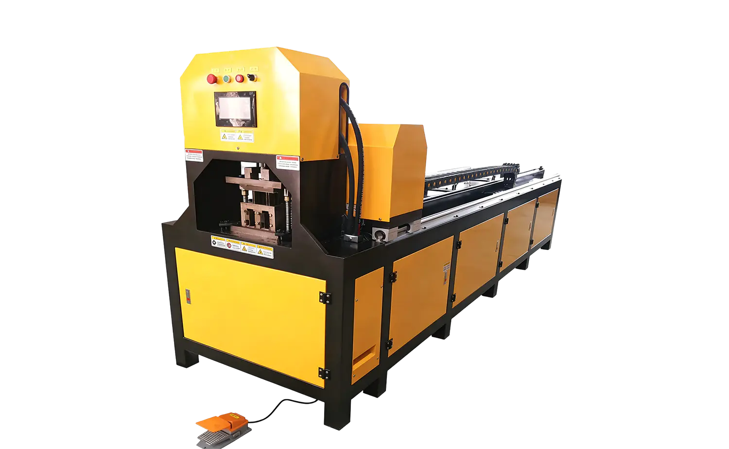 Punzonatrice idraulica automatica monocilindrica serie CNC